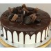 Drip cake - Chocolate with Biscuits